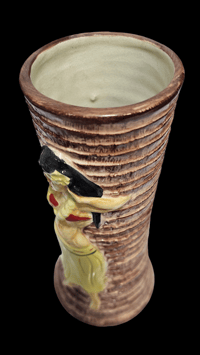 Image 4 of Vintage Stockton Islander Hula Girl Mug FREE SHIPPING 