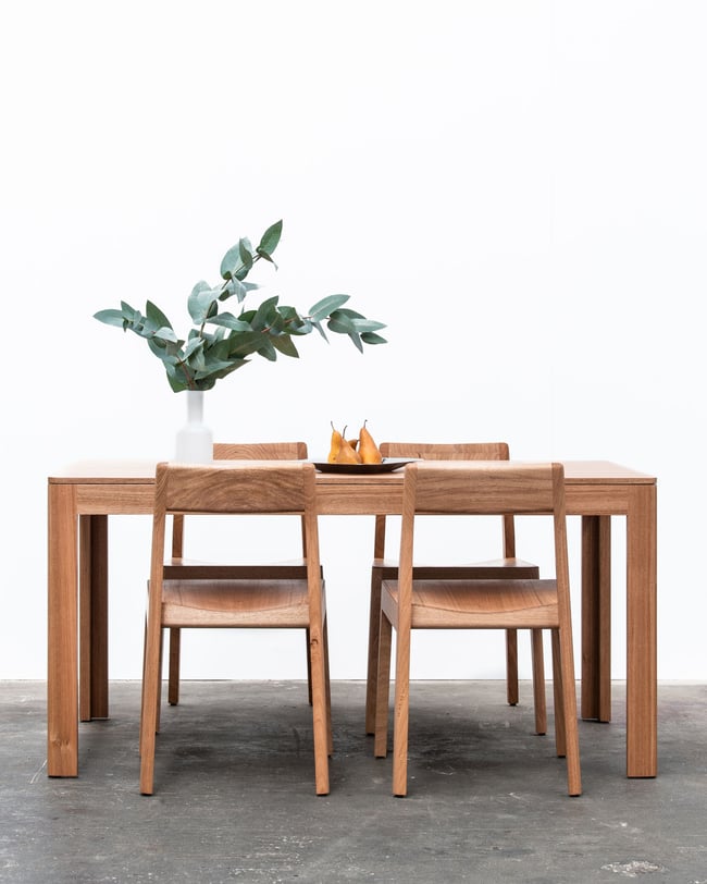 PRUE V2 DINING TABLE IN TASMANIAN OAK