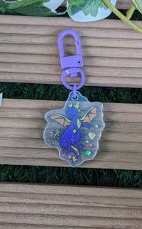 Image 2 of Dragon Holographic Keychain