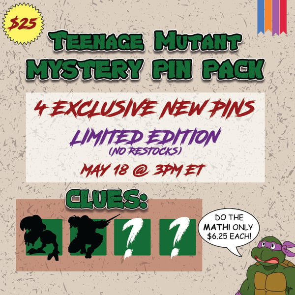 Image of TMNT Mystery Pack (May 18)