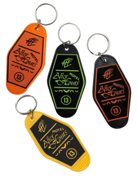 Image 1 of After Hours Haunted Motel Keychain