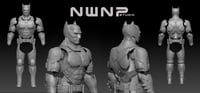 Image 3 of 【Pre order】NWNP studio 1/12 solo batman armor fit for mezco JL batman 
