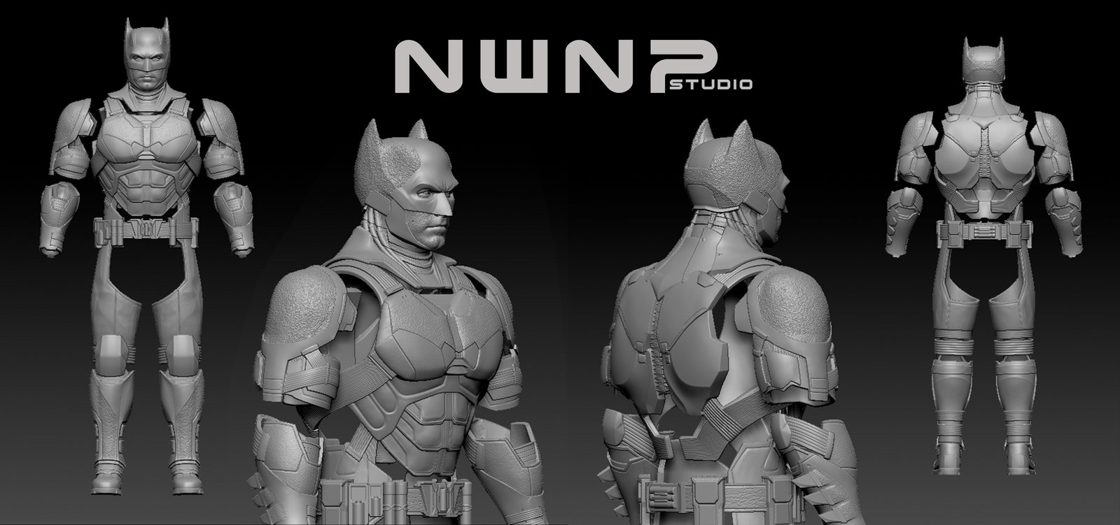2 wave Pre order】NWNP studio 1/12 solo batman armor fit for mezco