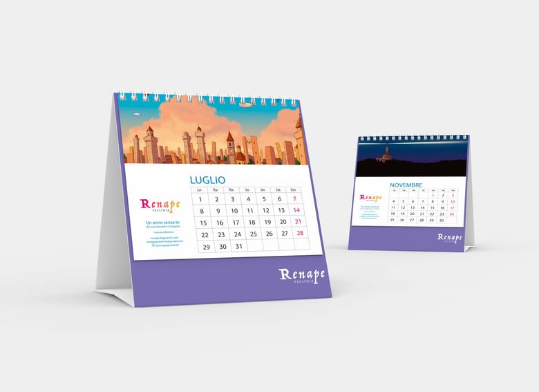 Image of Un anno senza te - CALENDARIO 2025 PACK - Renape 2024