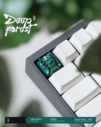 [B-STOCK] DEEP FOREST Fenrir Artisan Keycaps
