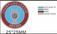 Image 2 of Villa Champions league 2024/25  badge 