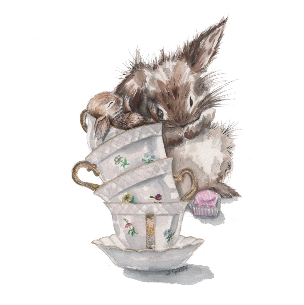 Image of Fancy Bunnies - Prints