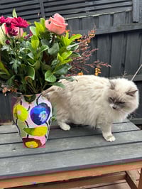 Image 4 of Cover Me in Sunshine Handpainted Vase 