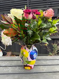 Image 6 of Cover Me in Sunshine Handpainted Vase 