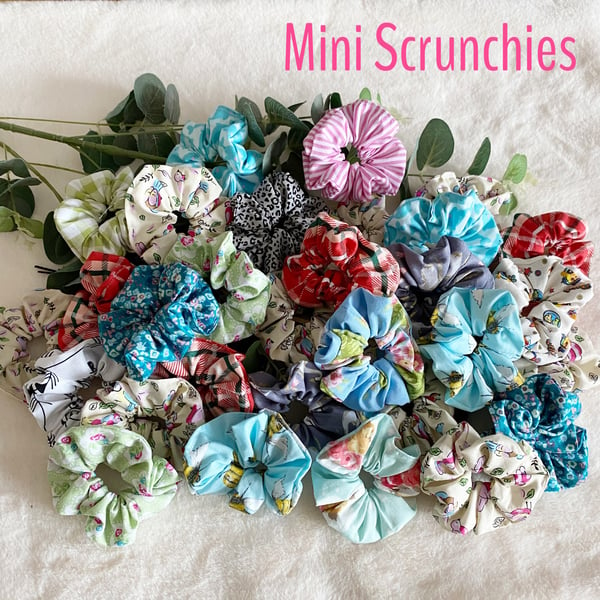 Image of Random set of 3 Mini Scrunchies