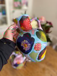 Image 2 of Tangled Garden by the Beach Vase 