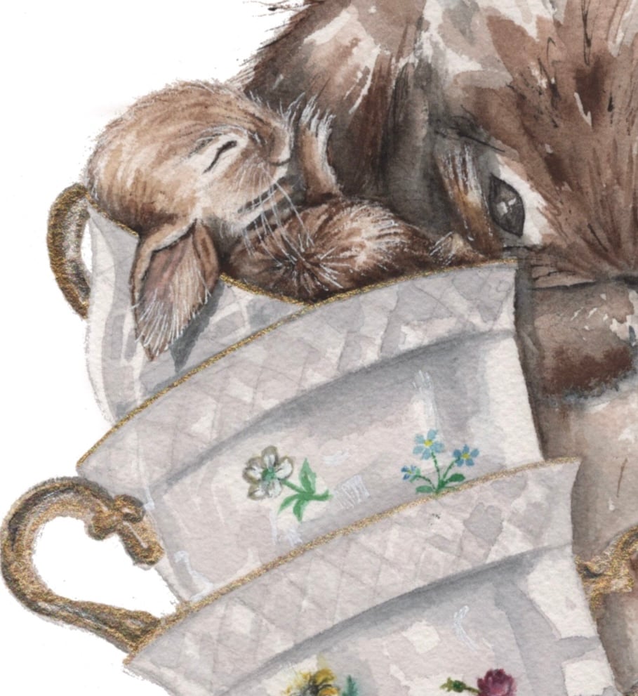 Image of Fancy Bunnies - Prints