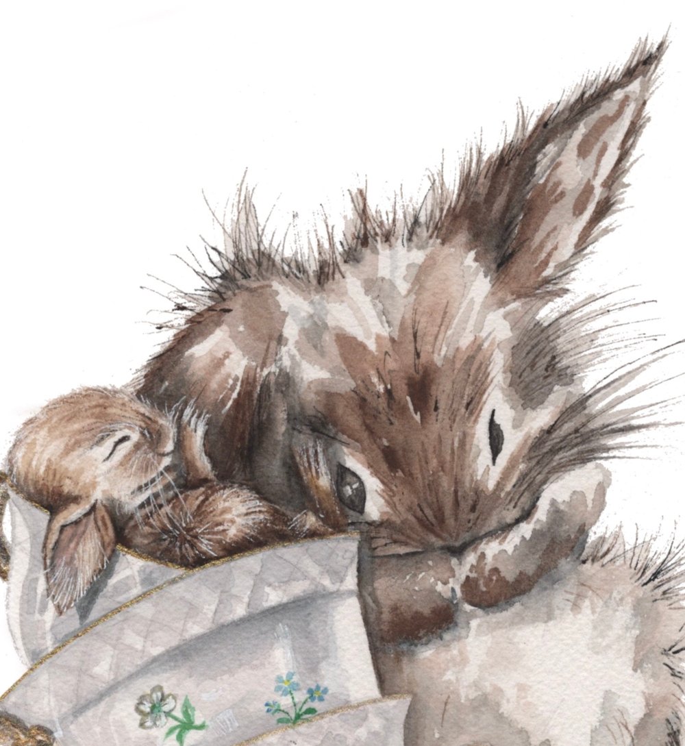 Image of Fancy Bunnies - Prints