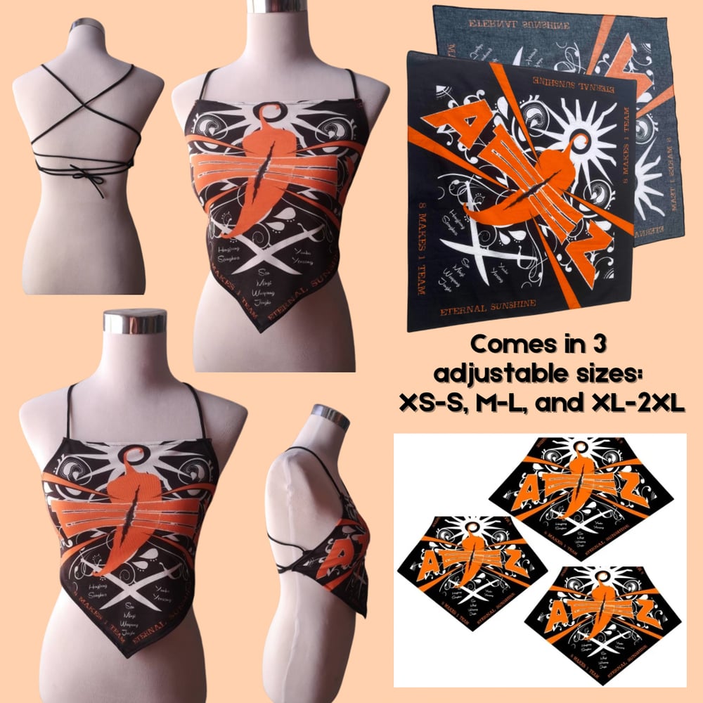 Image of Ateez Bandana Top Set (Top + Bandana)