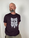 Brutal BoG Logo + Death To False Wine T-Shirt