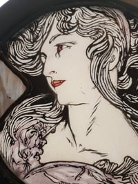 Image 2 of Lady after Alphonse Mucha nr 1