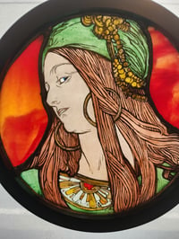 Image 3 of Lady after Alphonse Mucha nr 2