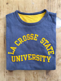 Image 1 of 60s CHAMPION LA CROSSE STATE UNIVERSITY REVERSIBLE T-SHIRT