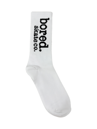 bored. sock co. - white