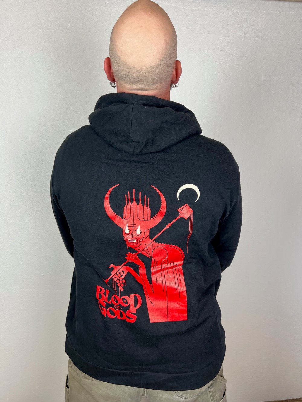 Wine Lich Zip-Up Hoodie