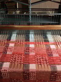 Image 5 of MADDER NATURALLY DYED, WOVEN WALL HANGING NO.15
