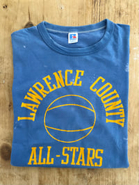 Image 1 of 80s RUSSELL ATHLETIC LAWRENCE COUNTY ALL-STARS T-SHIRT