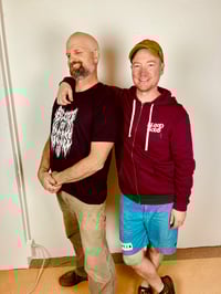 Image 1 of Maroon Blood Of Gods Logo Zip-Up Hoodie