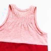 Image 4 of cicada adult xs extra small patchwork courtneycourtney racerback tank sleeveless dress