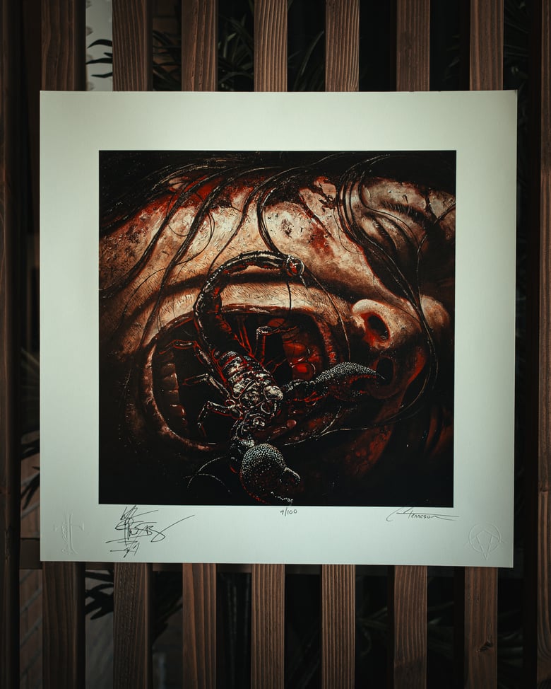 Image of "Bloodied / Unbowed" (Print)