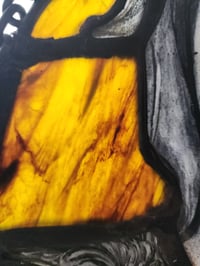 Image 4 of The mysterious sphinx stained glass piece