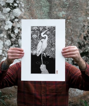 Blue Heron · Print