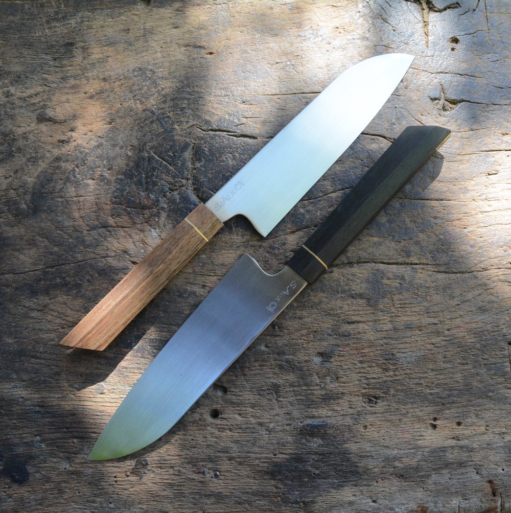 Image of Collab Simon Auscher x Sylvain M - Santoku 180mm inox / stainless (30 ex.)