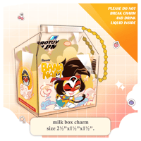 [PREORDER] MONKIDDO 3D MILKBOX CHARM 