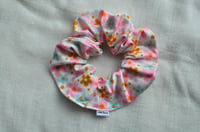 Image 1 of Bright Pastel Florals Scrunchie