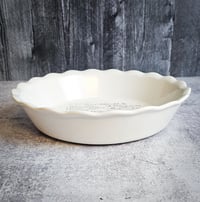 Image 1 of Recipe Pie Dish with Handwriting and Photo