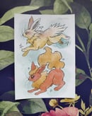 Image 1 of Jolteon & Flareon A6 laminated print