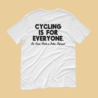 Image 2 of Cycling is For Everyone T-Shirt