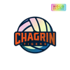 Chagrin Volleyball Die‑cut Sticker