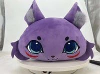 Image 1 of Cat Blob Plush : Plushie Collab with Riikami (PREORDER)