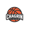 Chagrin Basketball Die‑cut Sticker