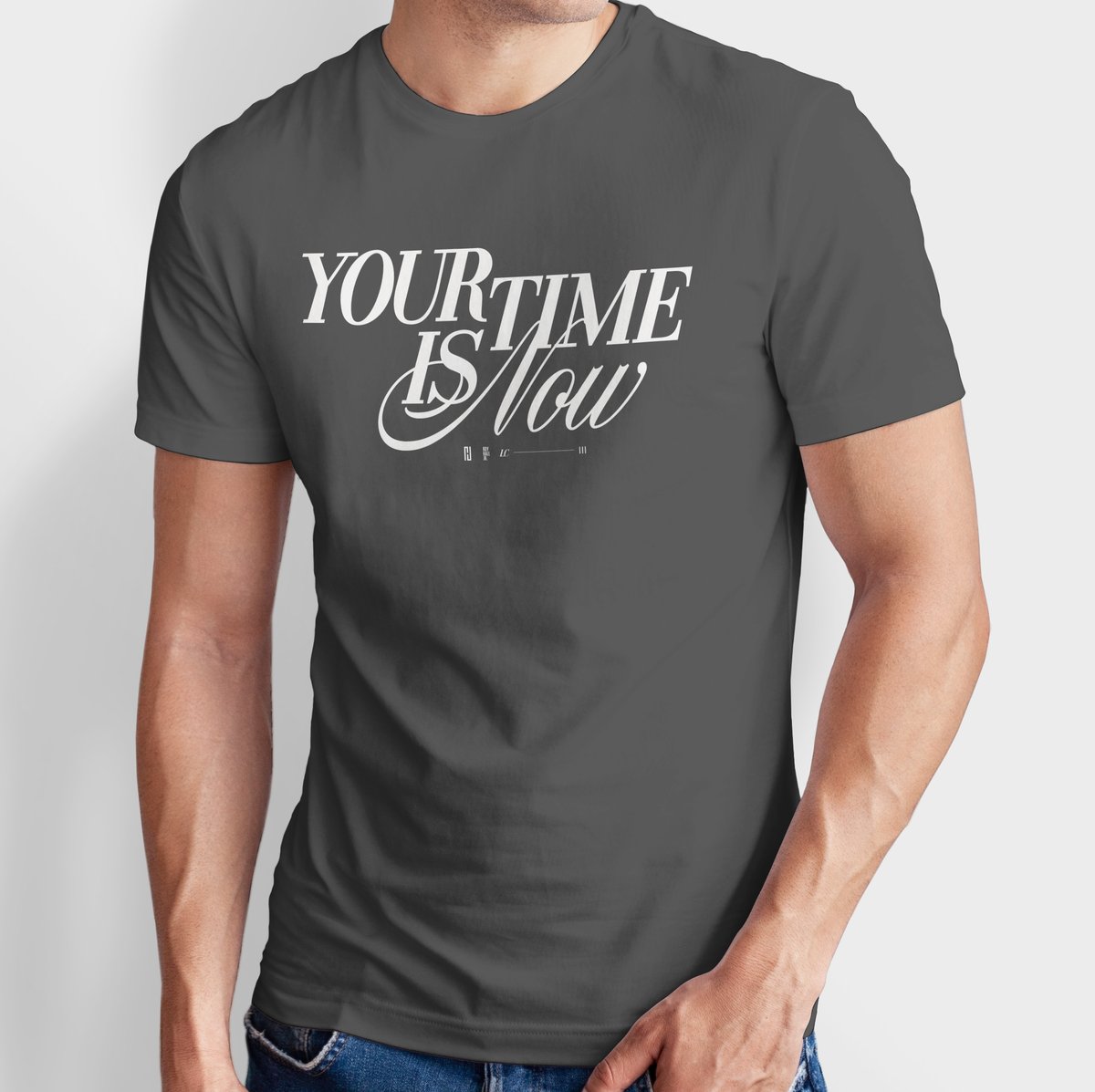 Image of Your Time Is Now Tee (Dark Grey) – Official Event Tee