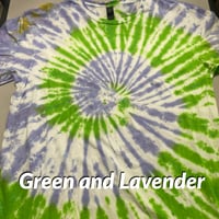 Image 2 of Noosh! Woodcut T-shirt! Limited Tie Dye! **FREE SHIPPING**