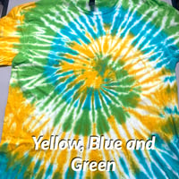 Image 11 of Noosh! Woodcut T-shirt! Limited Tie Dye! **FREE SHIPPING**