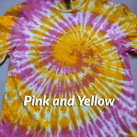 Image 12 of Noosh! Woodcut T-shirt! Limited Tie Dye! **FREE SHIPPING**