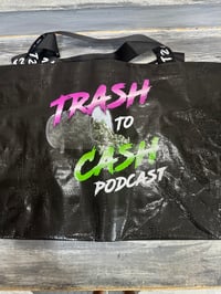 Image 2 of Trash 2 Cash Podcast Large Bag