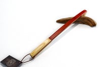 Image 7 of Mini Wooden Backscratcher, Exotic Wood Padauk with Maple accents, Unique Gift for mom or dad