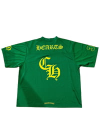 Image 2 of CHROME HEARTS STADIUM JERSEY SHORT SLEEVE GREEN