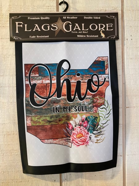 Image of Garden Flags- Ohio 