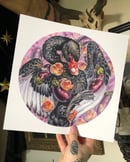 Image 2 of "Le Petit Mort" 11" x 11" Art Print