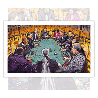 "HIGH STAKES" PRINT (42 x 26cm)